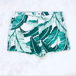 Old Navy Palm Print Shorts